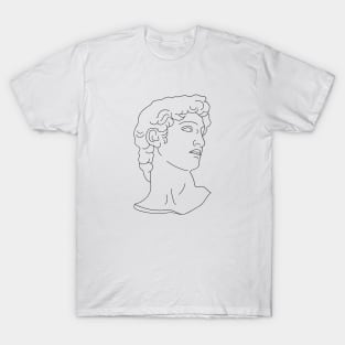 David Michelangelo Lineart T-Shirt